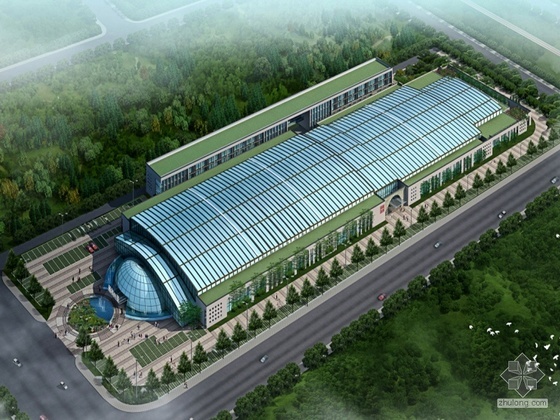 河南生态园设计文本资料下载-[武汉]某时尚生态园建筑设计文本（含CAD方案）