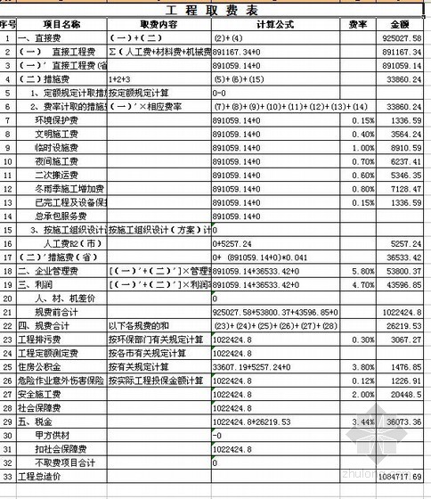 山东某项目场地平整工程预算控制价编制实例（2009-05）- 