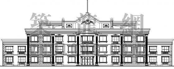 酒店式公寓设计方案资料下载-某酒店式公寓平立面方案图