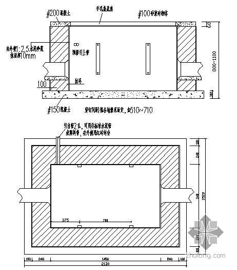 建筑结构常用手册资料下载-电信常用手孔图