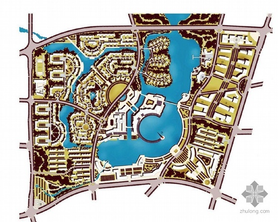 公园周边道路工程资料下载-宁波公园及周边环境概念性规划