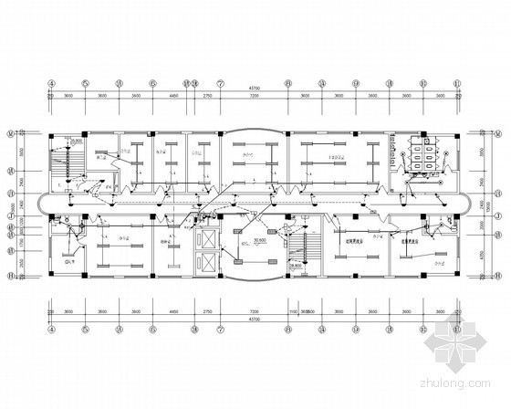 二类高层办公楼施工图资料下载-二类高层综合办公楼电气施工图纸78张