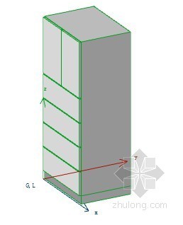 办公室家具模型su资料下载-办公室柜02 ArchiCAD模型