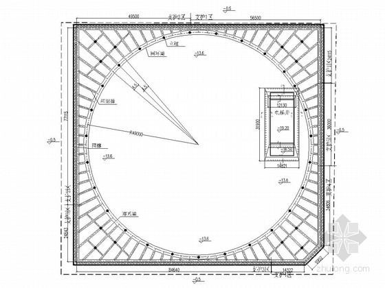 14米基坑支护计算书资料下载-16米深基坑支护设计计算书（桩撑）