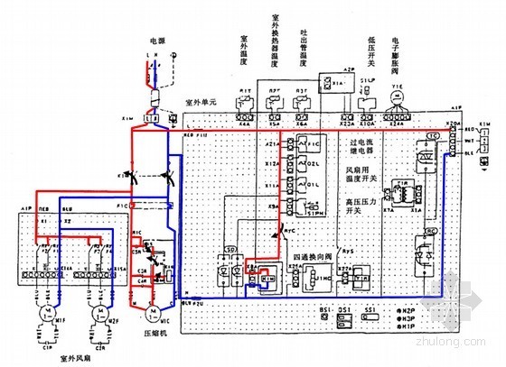 双电源切换回路图资料下载-空调电工基础配线控制回路模拟器电气配线图讲义讲稿（69页）