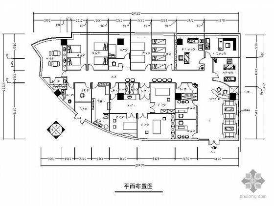 大厅形象墙资料下载-[长沙]某医疗美容院装修图