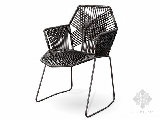 单人椅子模型资料下载-单人椅子3d模型下载