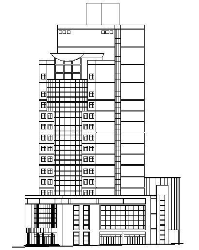 四川广播电视塔资料下载-广播电视中心建筑施工图