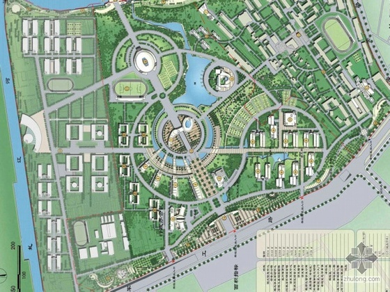 校园地理园的设计资料下载-上海校园规划设计