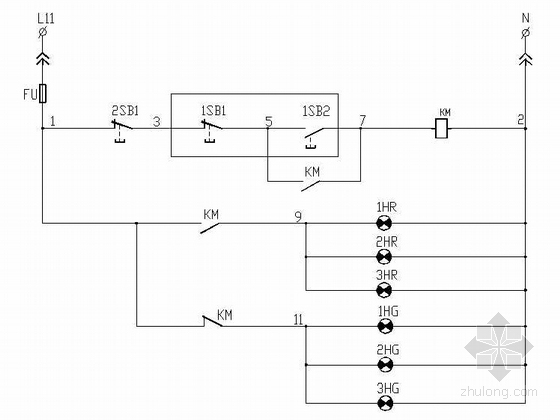 控制原理接线图资料下载-电机控制原理及外引端子接线图