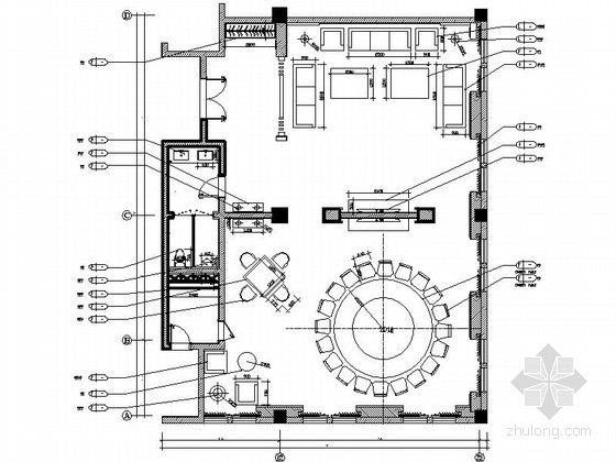 服务中心房建施工资料下载-[江苏]现代多功能汽车交通技工职业技术学院服务中心设计施工图