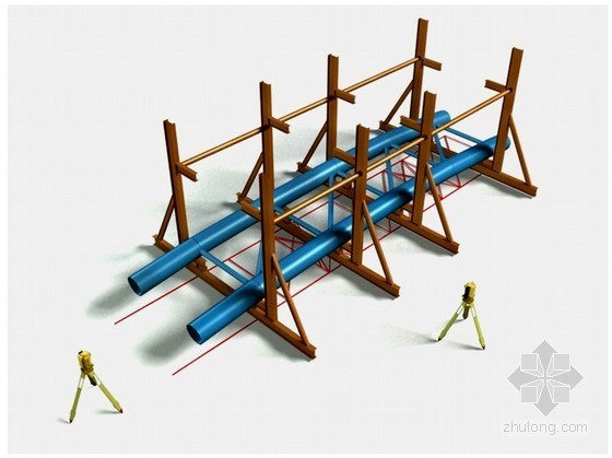 钢结构su效果图资料下载-[内蒙古]体育馆钢结构拼装施工方案(三维效果图)
