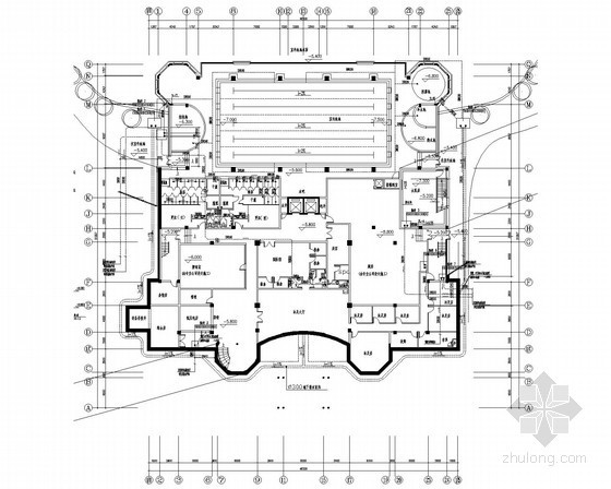 游泳池钢筋结构资料下载-[广东]多层住宅给排水消防施工图（游泳池 半地下）