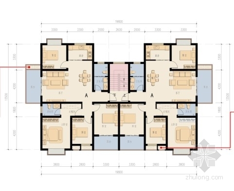 [江苏]某地知名地产风格小区规划设计方案文本（含CAD）-图12