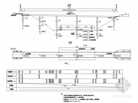 预应力连续箱梁施工布置图资料下载-多跨径组合预应力砼连续箱梁桥全套施工图（51张）