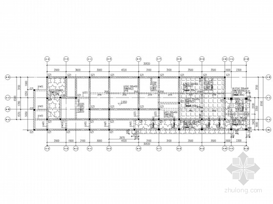 温泉平面布置资料下载-[广东]二层坡屋顶温泉酒店结构施工图