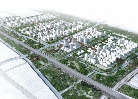 建筑单体串联资料下载-[上海]混合住宅区规划及单体设计方案文本