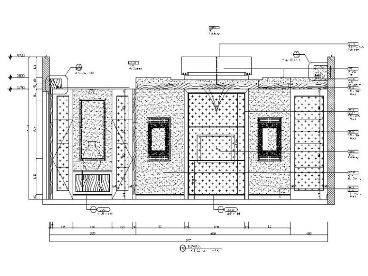 [杭州]主城区全能型超豪华5星级酒店室内设计施工图（含效果图）-[杭州]主城区全能型超豪华5星级酒店室内设计立面图