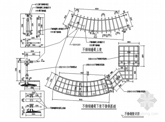 [施工图]别墅屋顶花园景观工程施工图全套- 