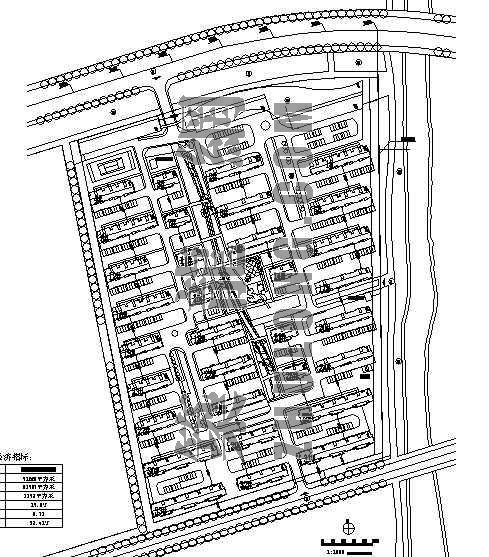 上海土地控制规划图资料下载-小区规划图