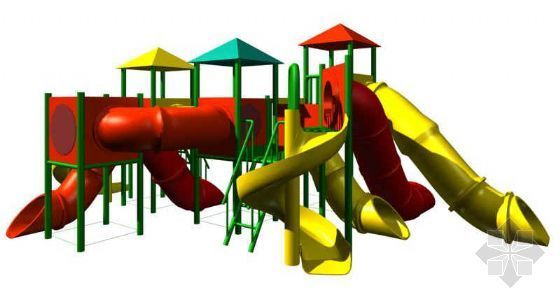 水上游乐设施模型资料下载-儿童游乐设施