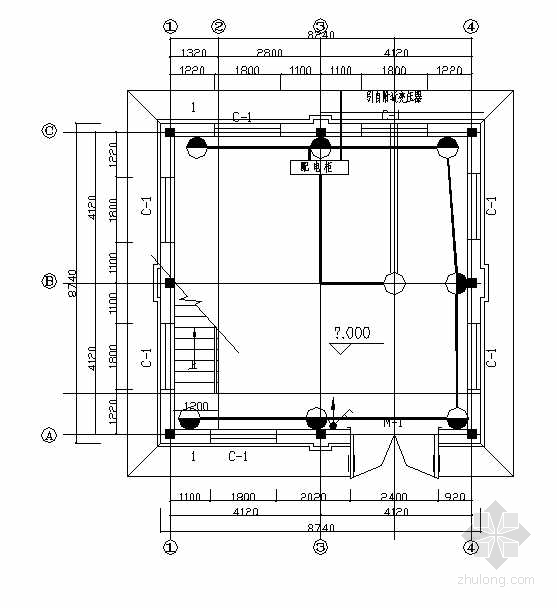 315kva台变设计图资料下载-大口井配电系统及平面图