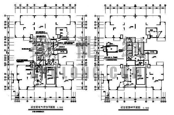 7层综合楼电气资料下载-17层综合楼电气设计