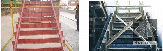  [天津]标志性超高层综合建筑施工组织设计（创优工程 644页）-定型化楼梯钢模板