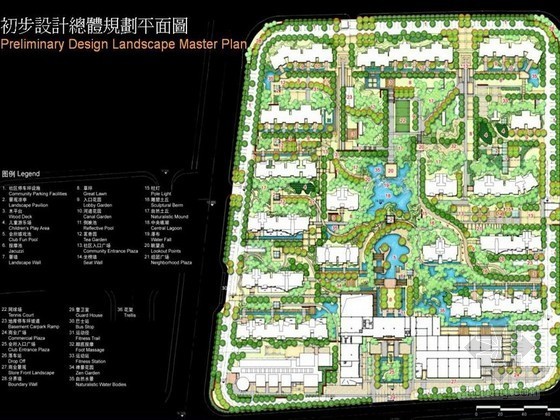 商业区居住区景观设计方案资料下载-[福州]居住区景观设计方案