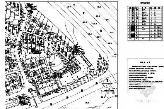 种植工程施工图资料下载-生态别墅区分区园林种植绿化工程施工图