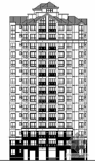 小高层住宅楼建筑施工图资料下载-[深圳]某十五层高层住宅楼建筑施工图