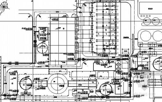 仿汉四柱三楼牌楼建筑资料下载-[辽宁]电厂建筑用房采暖设计施工图纸