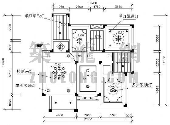 家庭装饰设计图纸-2