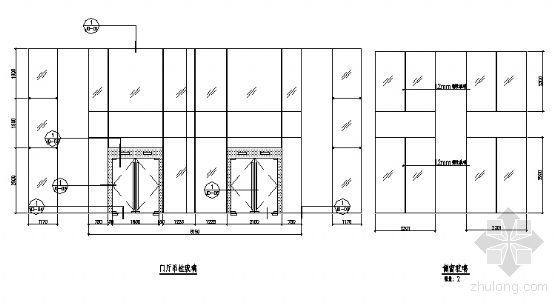 吉林省结构施工图资料下载-[吉林省]吊挂玻璃幕墙施工图
