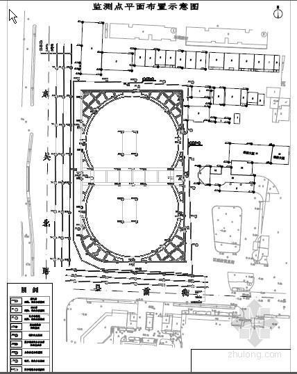 内支撑基坑监测方案资料下载-[江苏]星光国际大厦基坑工程施工监测方案