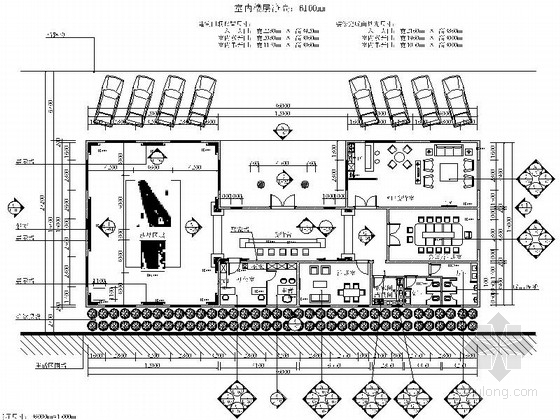 超星级酒店项目资料下载-[广州]某五星级酒店项目展厅设计施工图