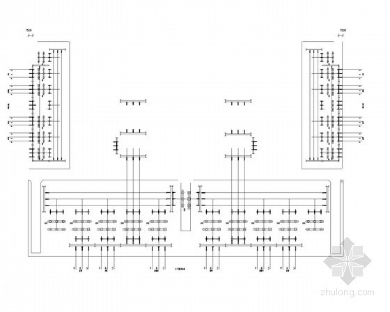 110KV变电站总布置图资料下载-110kv变电站典型电气设计图纸