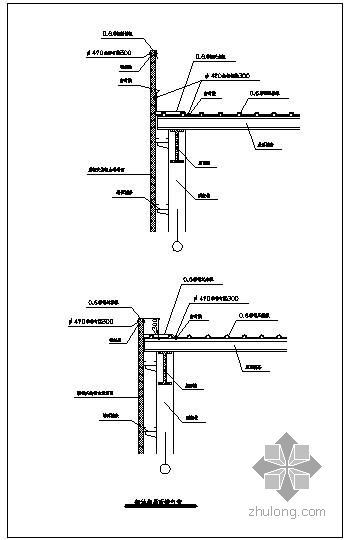 屋面排气管资料下载-某钢结构屋面排气管节点构造详图