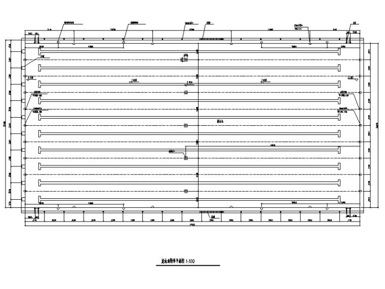悬挑游泳池支撑资料下载-第二大学游泳池系统工程施工图（CAD）