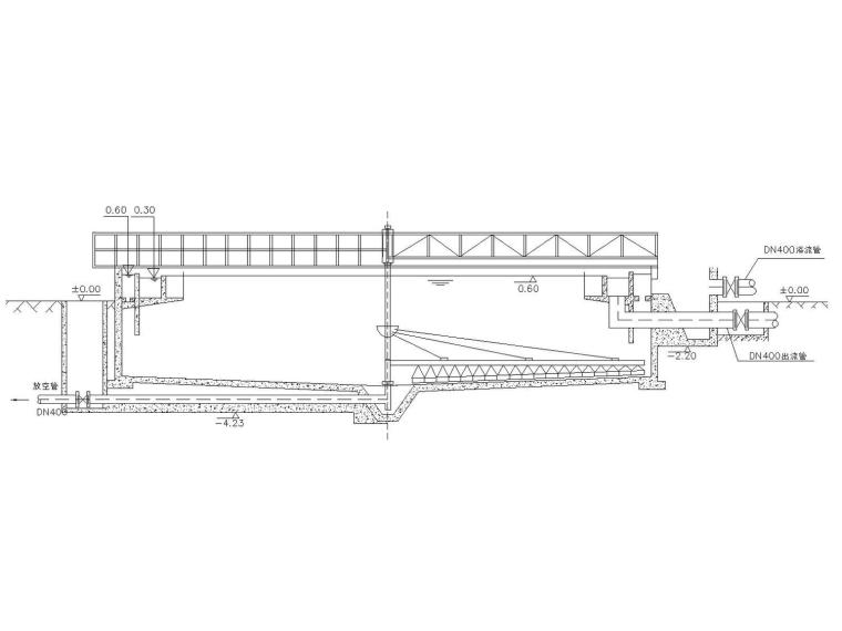 城镇污水处理厂二沉池及污泥泵房工艺图-B-B剖面图.jpg