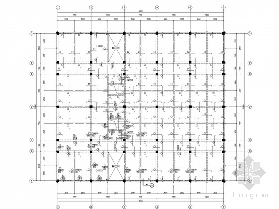 6层综合楼施工图给水资料下载-7层框架综合楼结构施工图