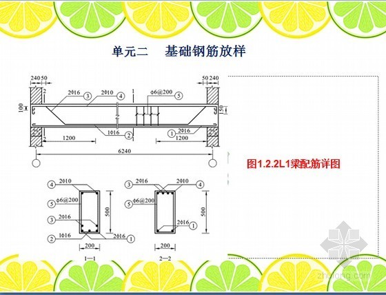 桥涵基础工程施工图识读方法及基础钢筋放样-钢筋下料长度计算 