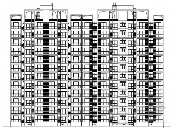 住宅区规划设计分析图资料下载-[陕西]高层现代风格大型住宅区规划设计施工图（300余张 详细单元楼层全专业图纸 ）