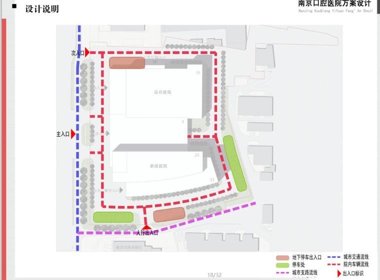 [江苏]南京某口腔医院建筑设计方案文本JPG（32页）-设计说明1