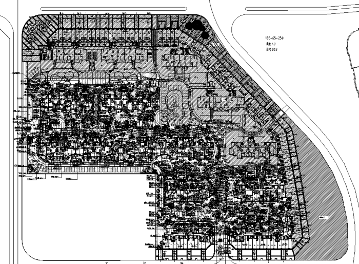 [福建]美式皇家园林国宅级居住区景观设计全套施工图（附效果图+实景照片）-绿化施工图