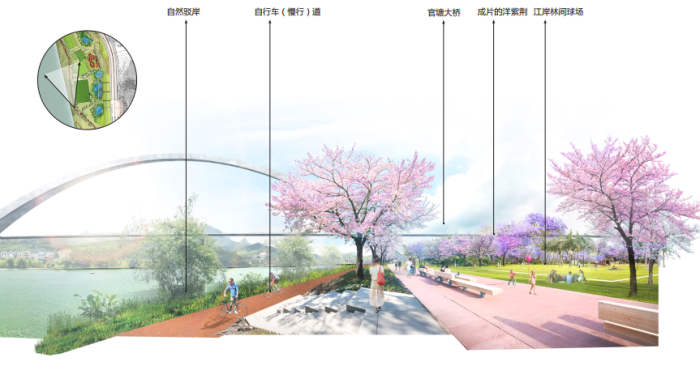 [广西]湿地公园生态绿色廊道滨江景观规划方案设计（2016最新）-景观效果图10