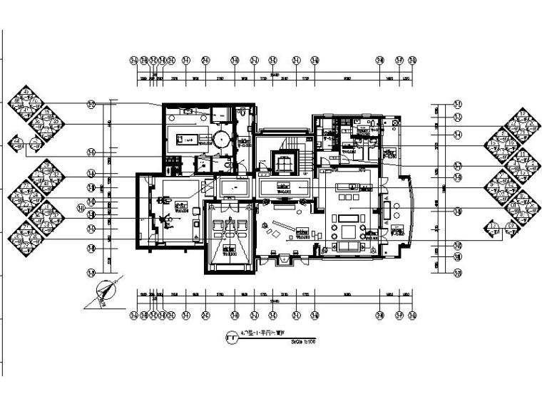 别墅画室施工图资料下载-[宁波]小资个性艺术豪华住宅施工图（含实景图）