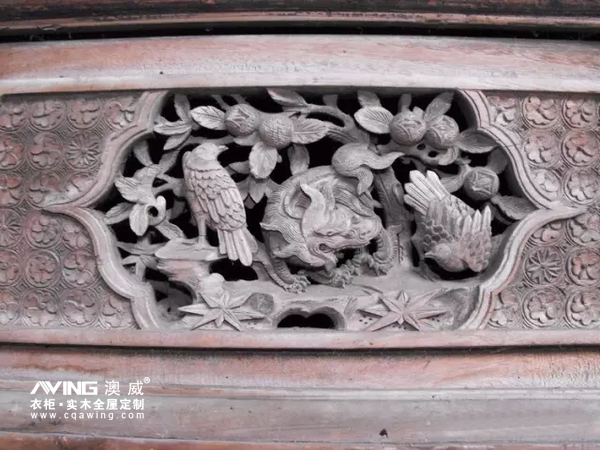 徽州古建筑cad资料下载-澳威全屋定制：木雕最中国——徽州木雕