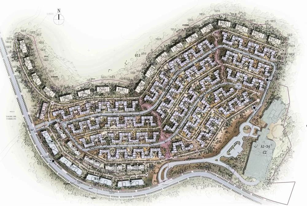 [分享]山地建筑的创新,巧妙的户型设计,国家山地建筑专利产品!